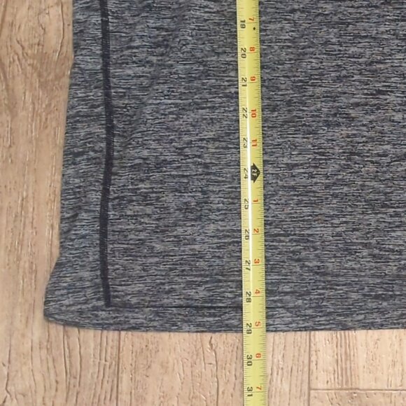 Under Armour Mens Large Heather Gray Tank Top Heatgear Gym Active Run Exercise - Picture 5 of 8